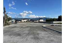 中巨摩郡昭和町築地新居　売地の外観