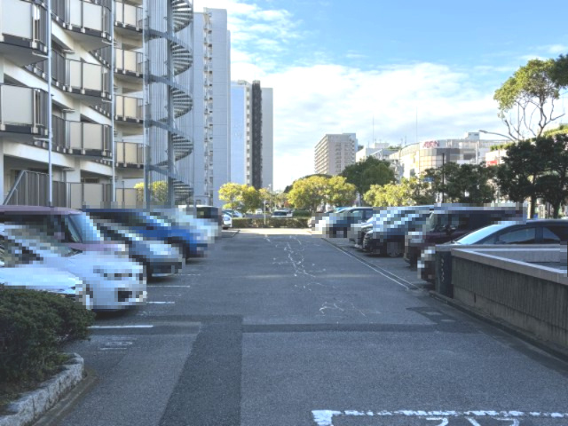 敷地内の駐車場です！