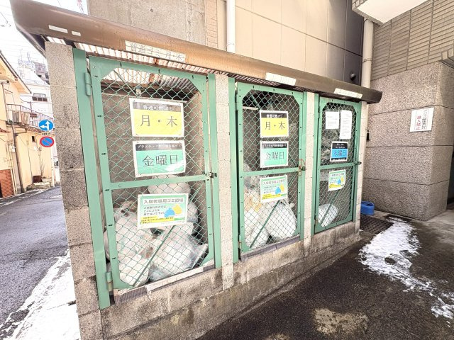 ゴミステーションになります♪