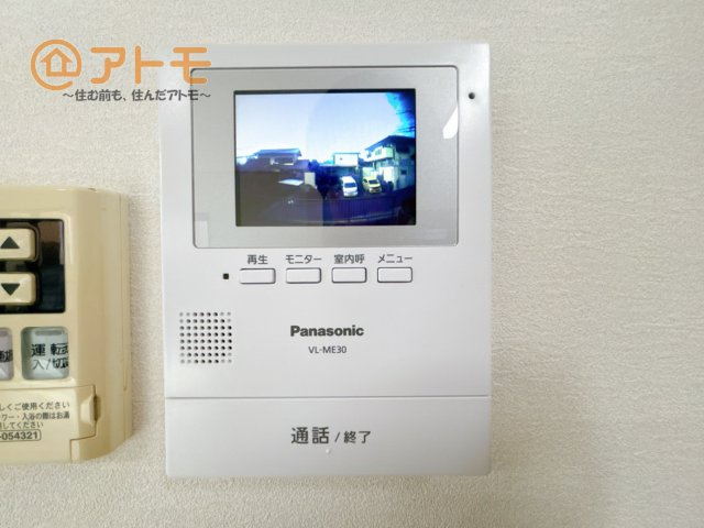 TVモニター付きインターホンは防犯性に優れています！