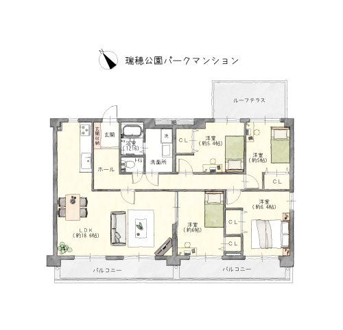 間取り：323000533595