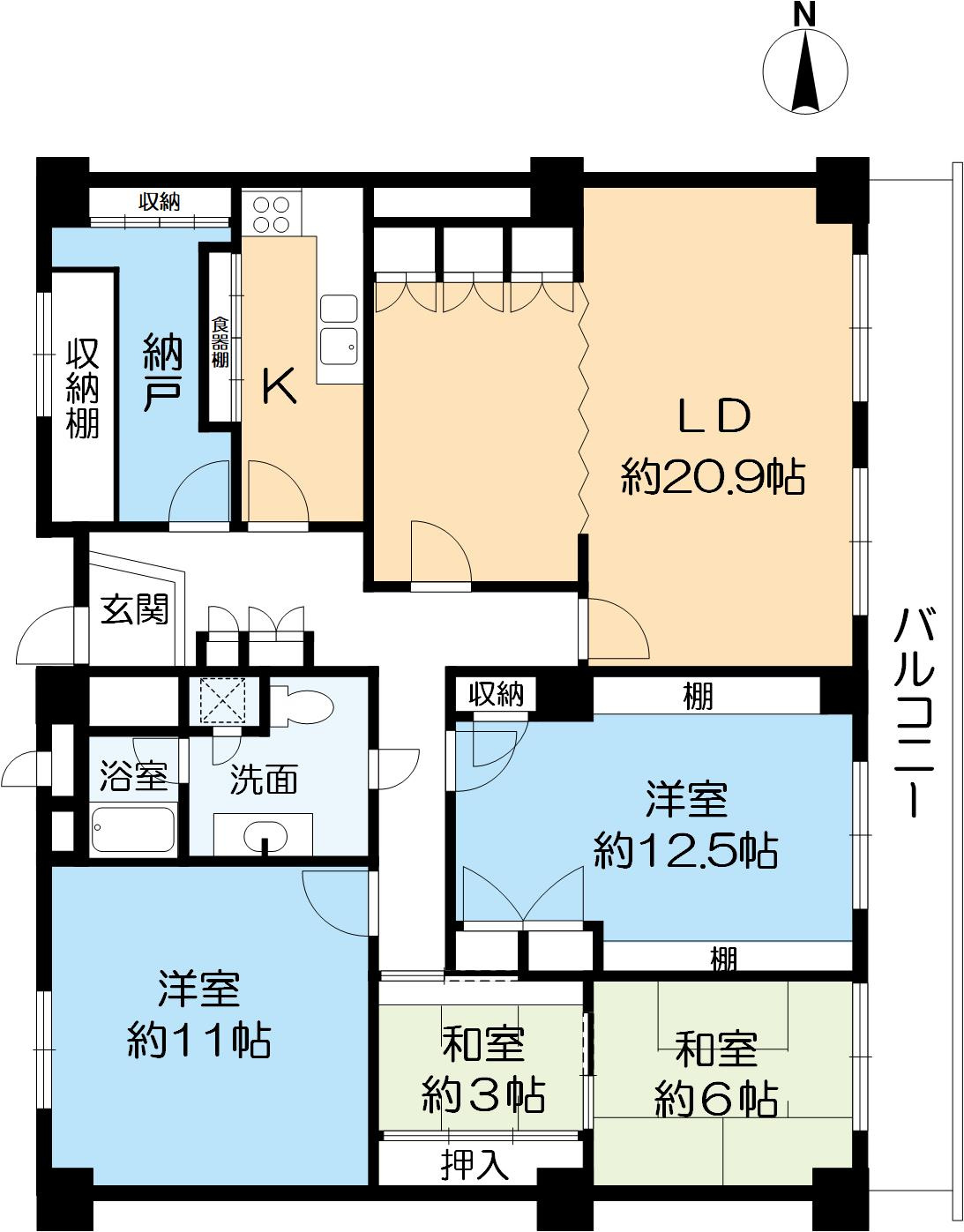 間取り：328000643819