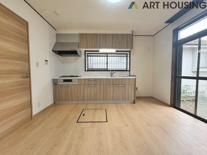 8帖のダイニングキッチンです