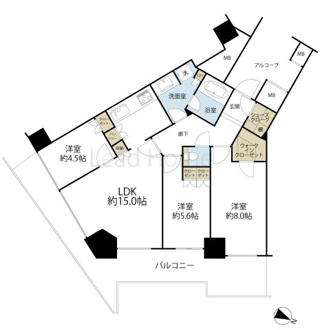 間取り：313004684406