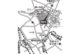 中古戸建　千葉市稲毛区長沼町の外観