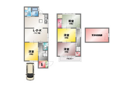 長岡京市神足2丁目の間取り