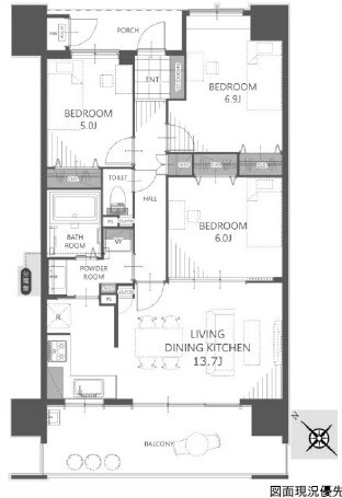 間取り：334000211172