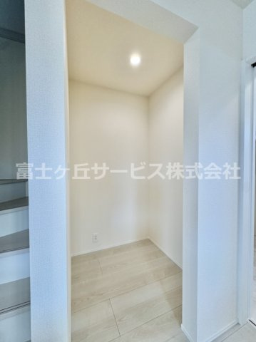 専用の収納スペースです