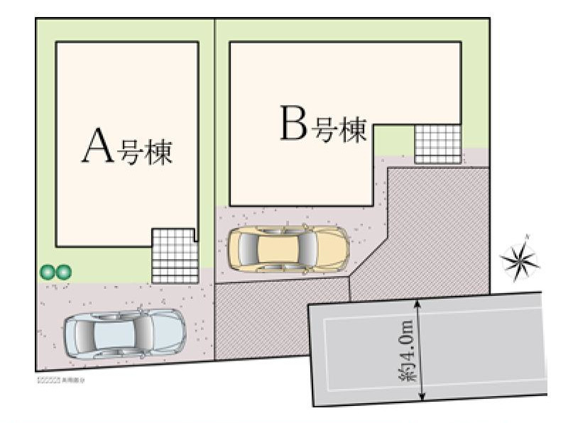 区画図は、土地の形状、境界、道路との関係を詳細に示す図面土地の正確な位置、面積、形状を把握し購入や建築計画の判断に不可欠です。区画整理や開発状況も示され、将来的な土地利用のイメージを掴む上でも重要。　