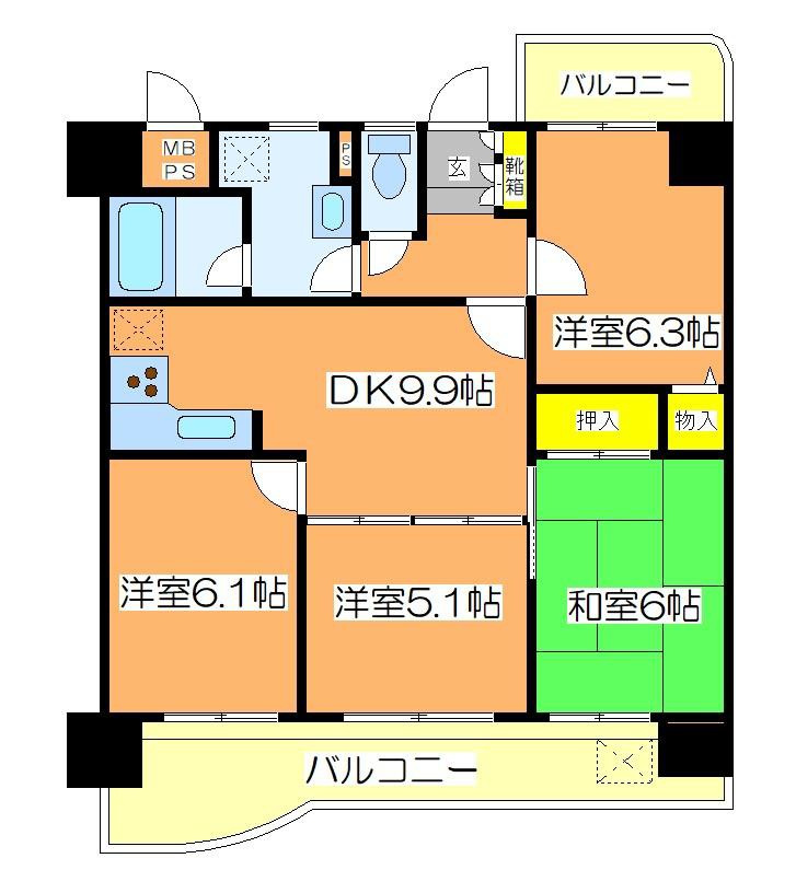 間取り：328000468518