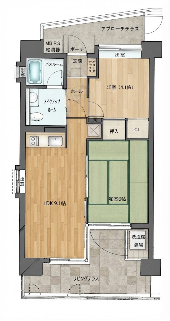 間取り：328000663535
