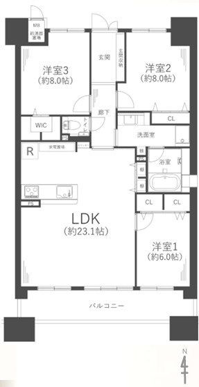 間取り：328000678367