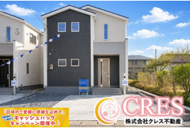  新築分譲　郡山市大槻前畑H　全３棟- 　長期優良住宅 の外観