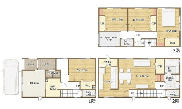 間取り：334000217643