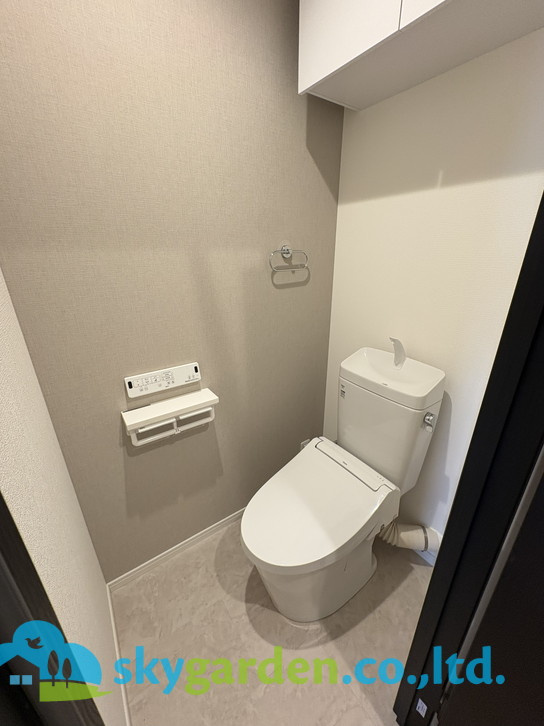 清潔感のあるトイレです