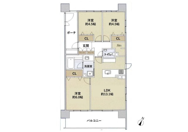 間取り：311002410200