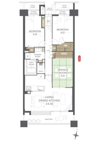 間取り：304000330382