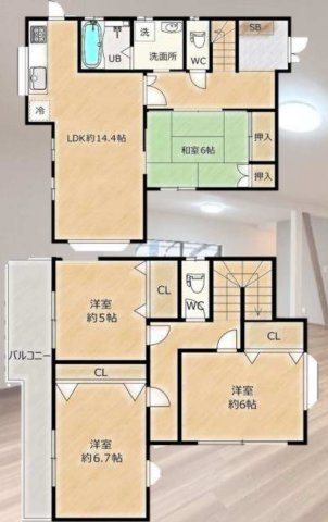 間取り：314002641343