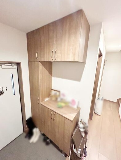 トールタイプのシューズBOXは収納力が高いです