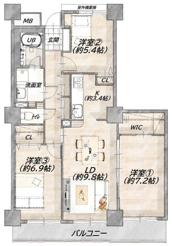 間取り：325000125415
