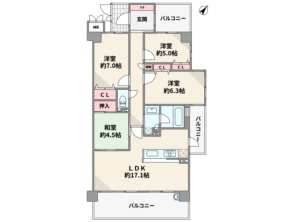 間取り：328000624763