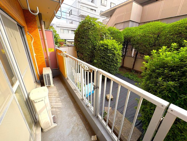 南向きのバルコニー♪