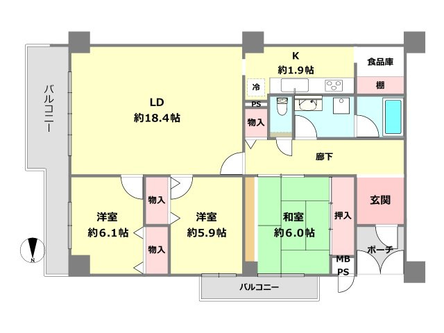 間取り：328000682425
