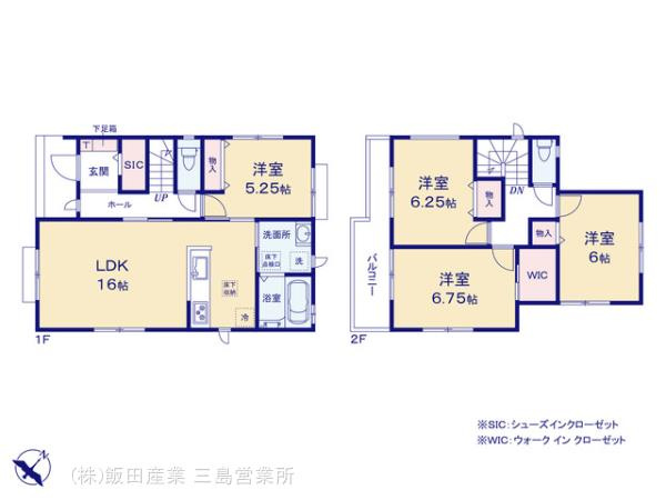 効率的かつ暮らしのことをしっかり考えた間取りです