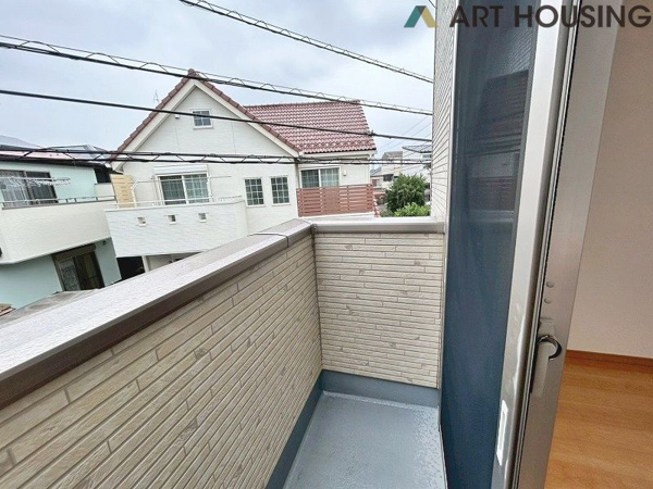 【小山　中古戸建のバルコニー】