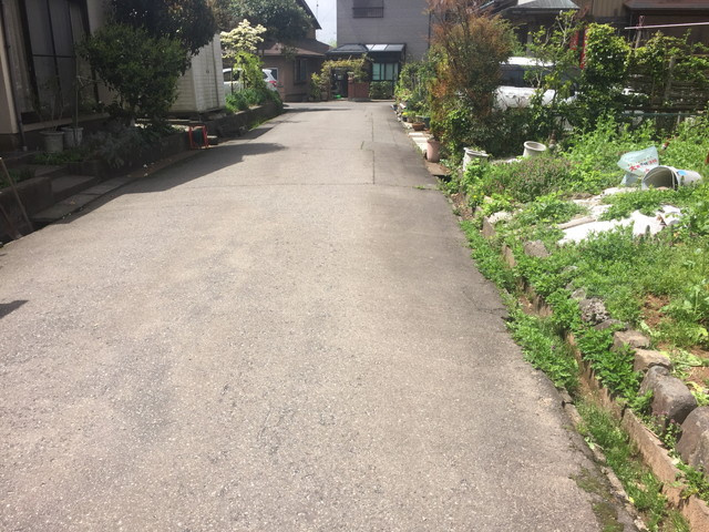 前面道路