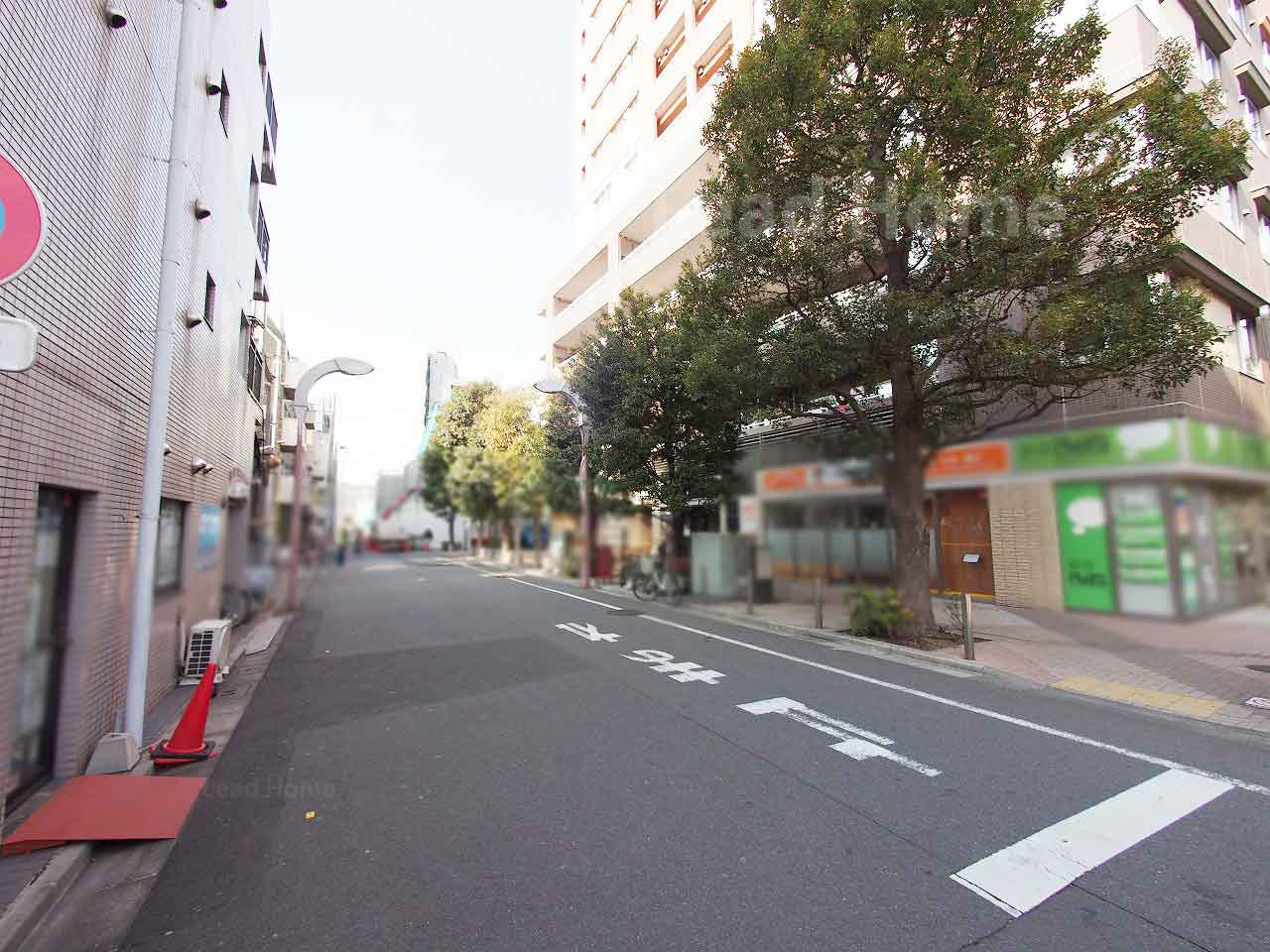 前面道路