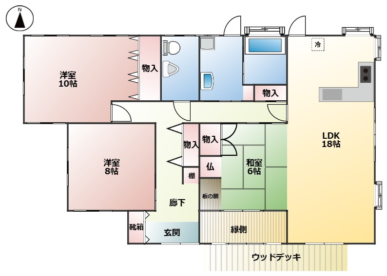 間取り：346000049383