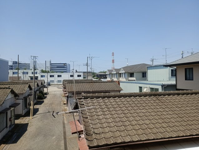 空が広く感じられる開放的な眺望