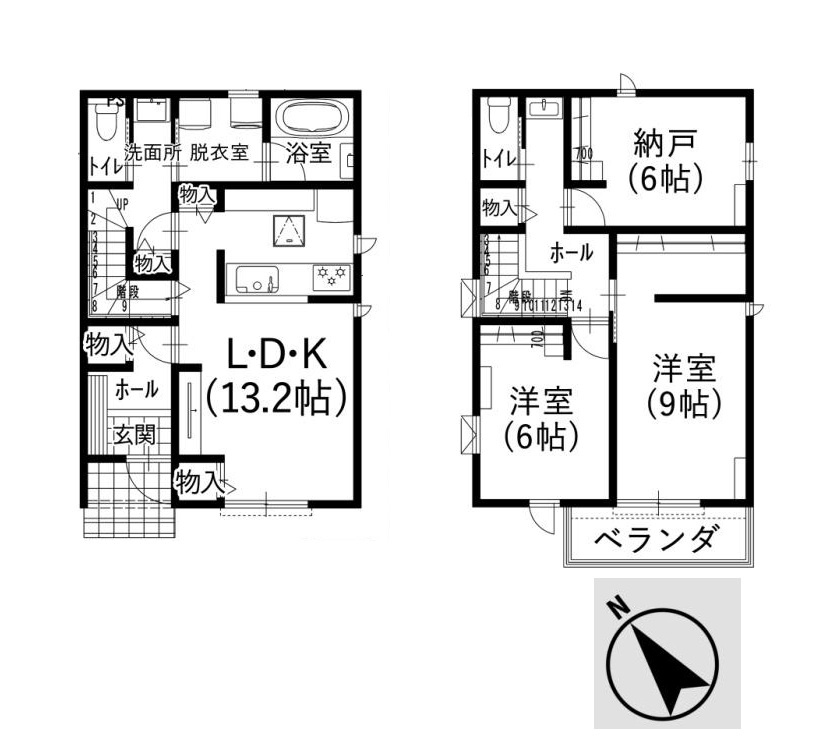 間取り：322000612177