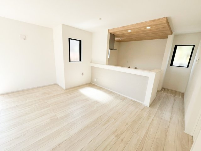 柔らかな印象の内装デザイン
