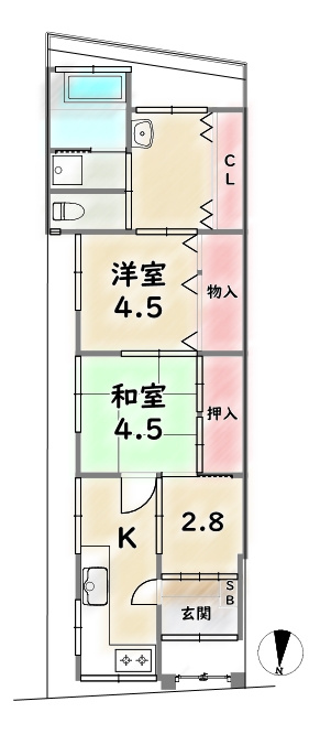 間取り：326000258397