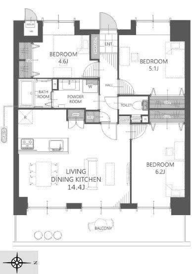 間取り：334000233391