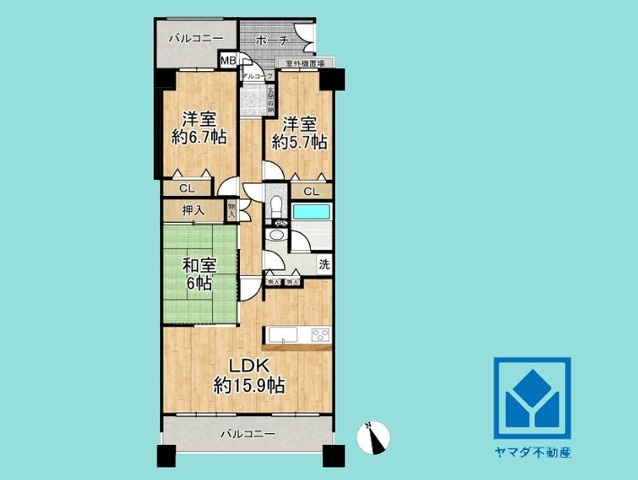 間取り：328000617918