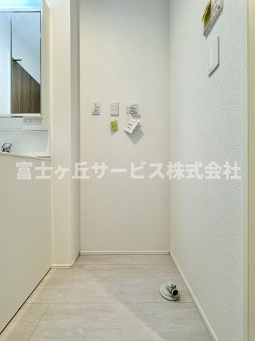 洗濯機置き場です