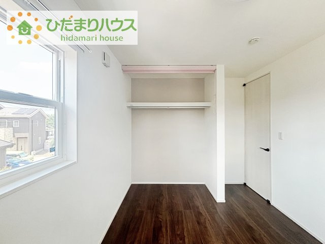 各居室にはしっかりと収納を完備！