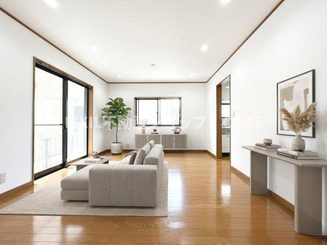 本画像はCGで作成しており、実際に現地に家具は置かれておりません。また、価格に家具は含まれておりません。
