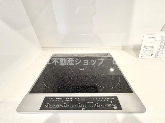 IHクッキングヒーターで、お料理の効率もアップ！使い勝手の良さを考えました。