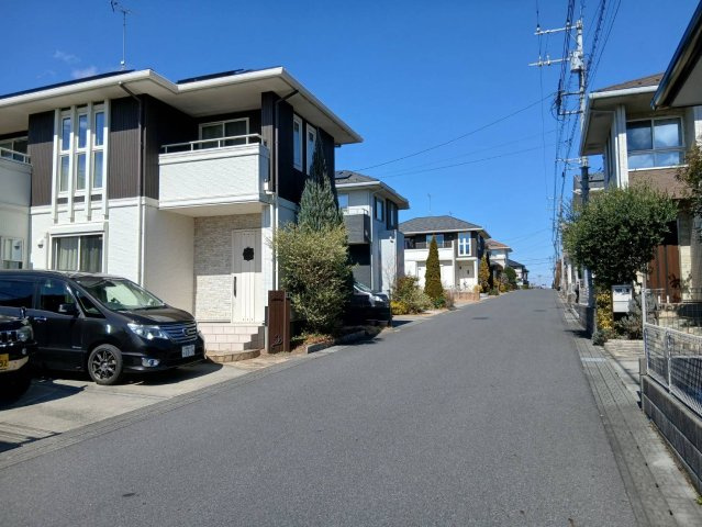 整備された接道