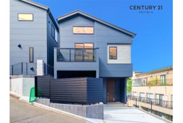 横浜市神奈川区西寺尾の新築戸建ての外観