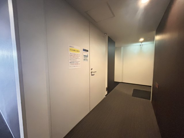 各階にゴミ置き場ございます。こちらは24時間ゴミ捨て可能です。雨に濡れず、ゴミを溜め込むことなく捨てれます。