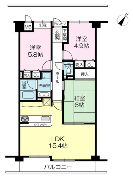 間取り：328000503642