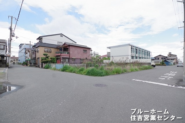 前面道路です！