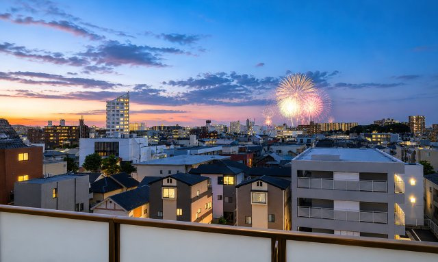 バルコニーからの眺望