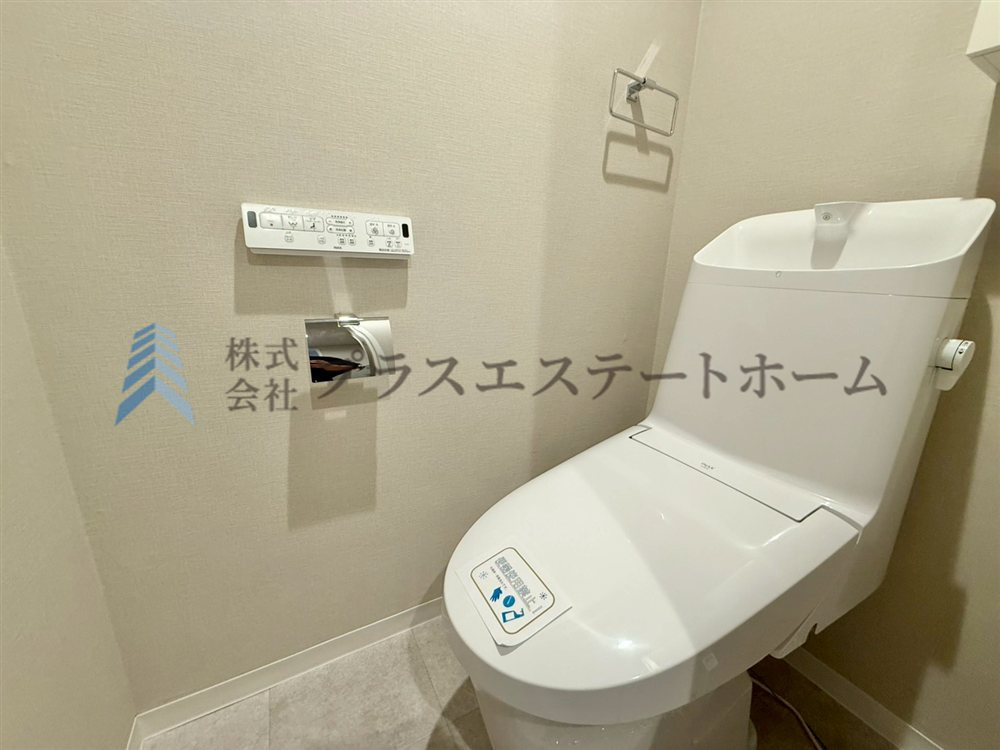 温水洗浄便座付きで、通年快適に利用できます♪