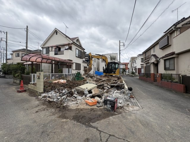 ※2026年9月中旬撮影　解体中